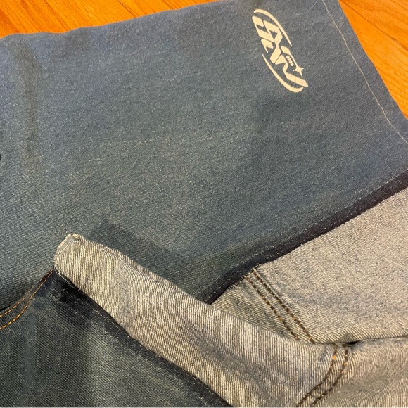 Colombian Artist Streetwear Brand Fourtopus Graphic Denim Jorts / Jean Shorts - Picture 12 of 12